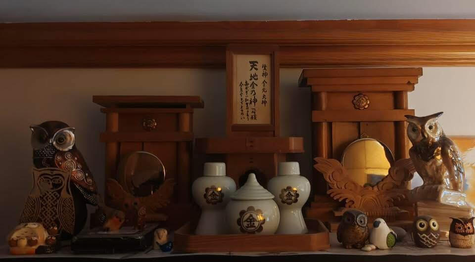 Kamidana of a Catalan believer